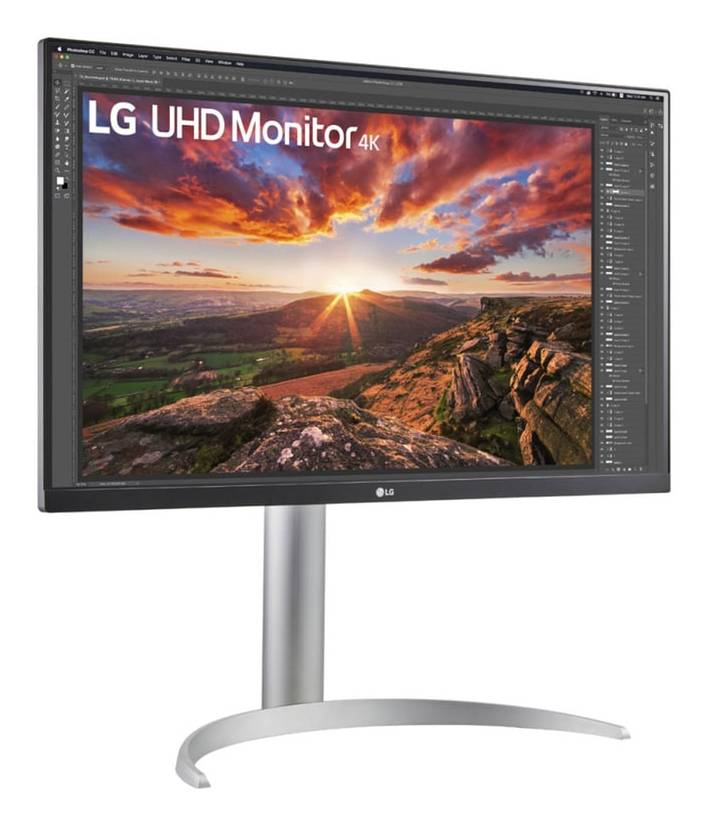 LG 27UP850K-W.AEU monitor computer monitor 68,6 cm (27") 3840 x 2160 Pixels 4K Ultra HD LED Zwart