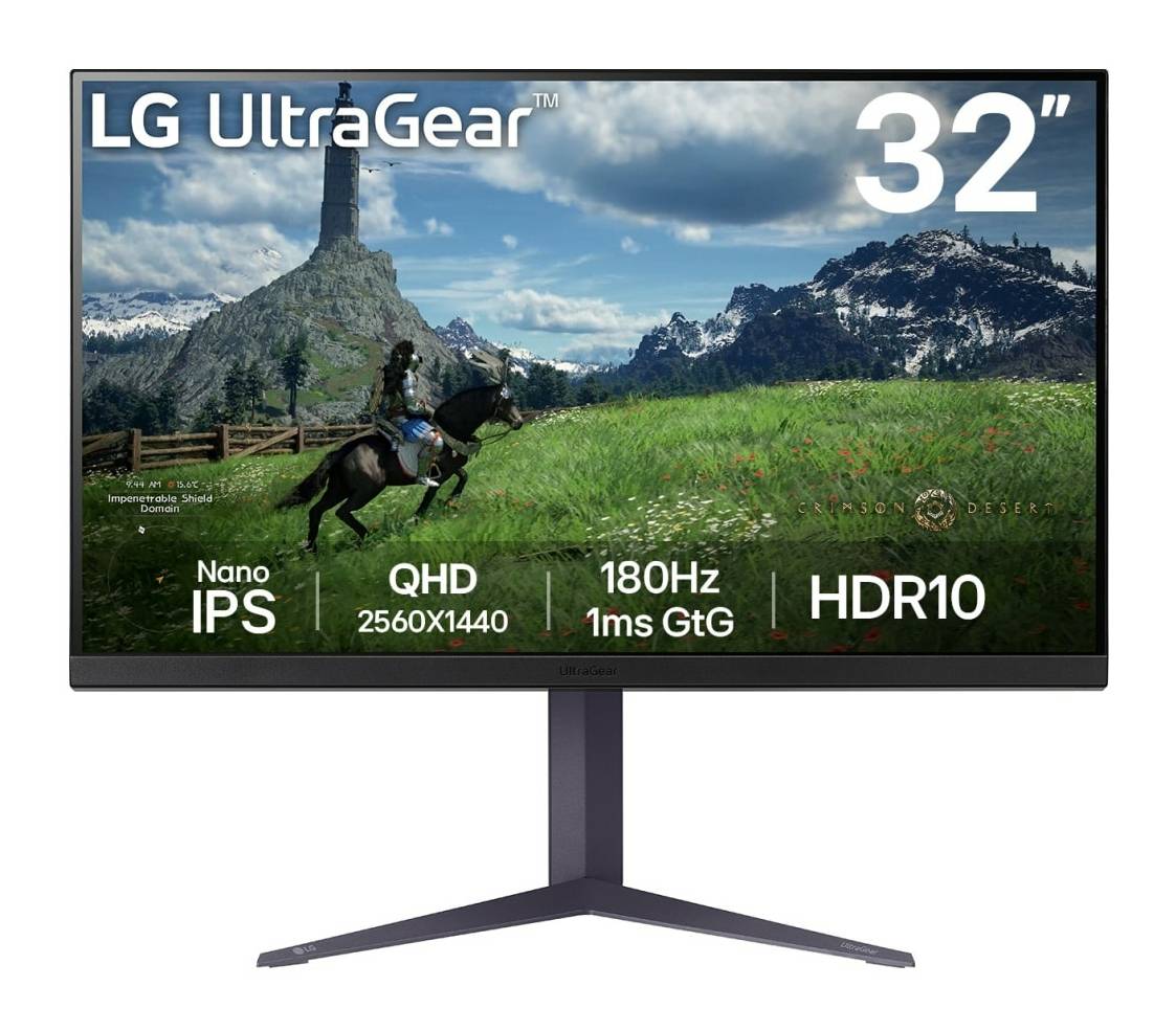 LG 32GS85Q-B computer monitor 80 cm (31.5") 2560 x 1440 Pixels Quad HD Zwart
