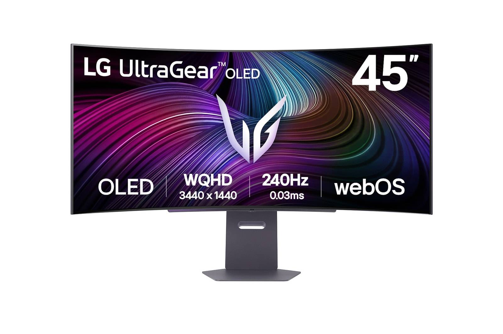 LG 45GX90SA-B computer monitor 114,3 cm (45") 3440 x 1440 Pixels Wide Quad HD OLED Zwart