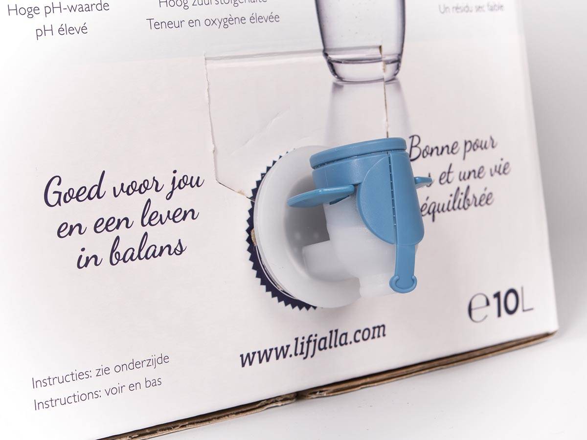 Lifjalla water, bag-in-box van 5 liter