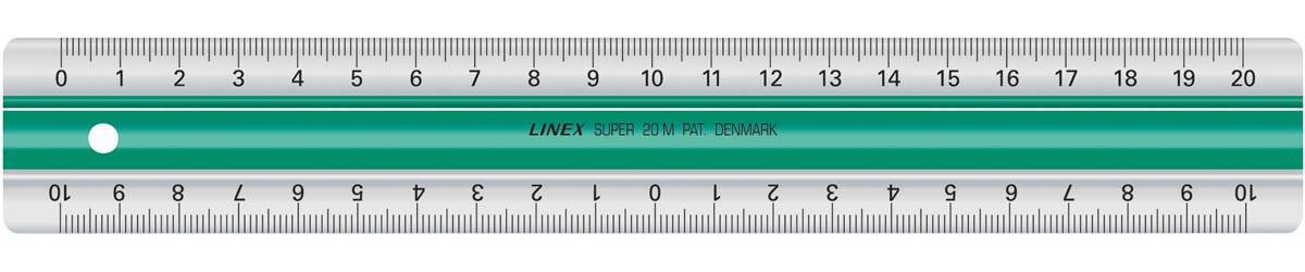 Linex liniaal 20 cm