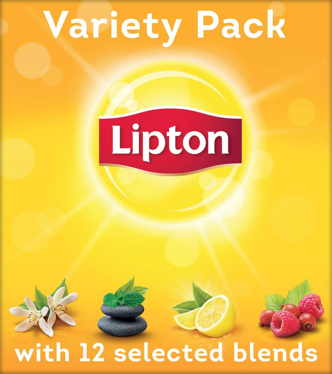 Lipton Variety Pack, 12 smaken, display van 180 zakjes