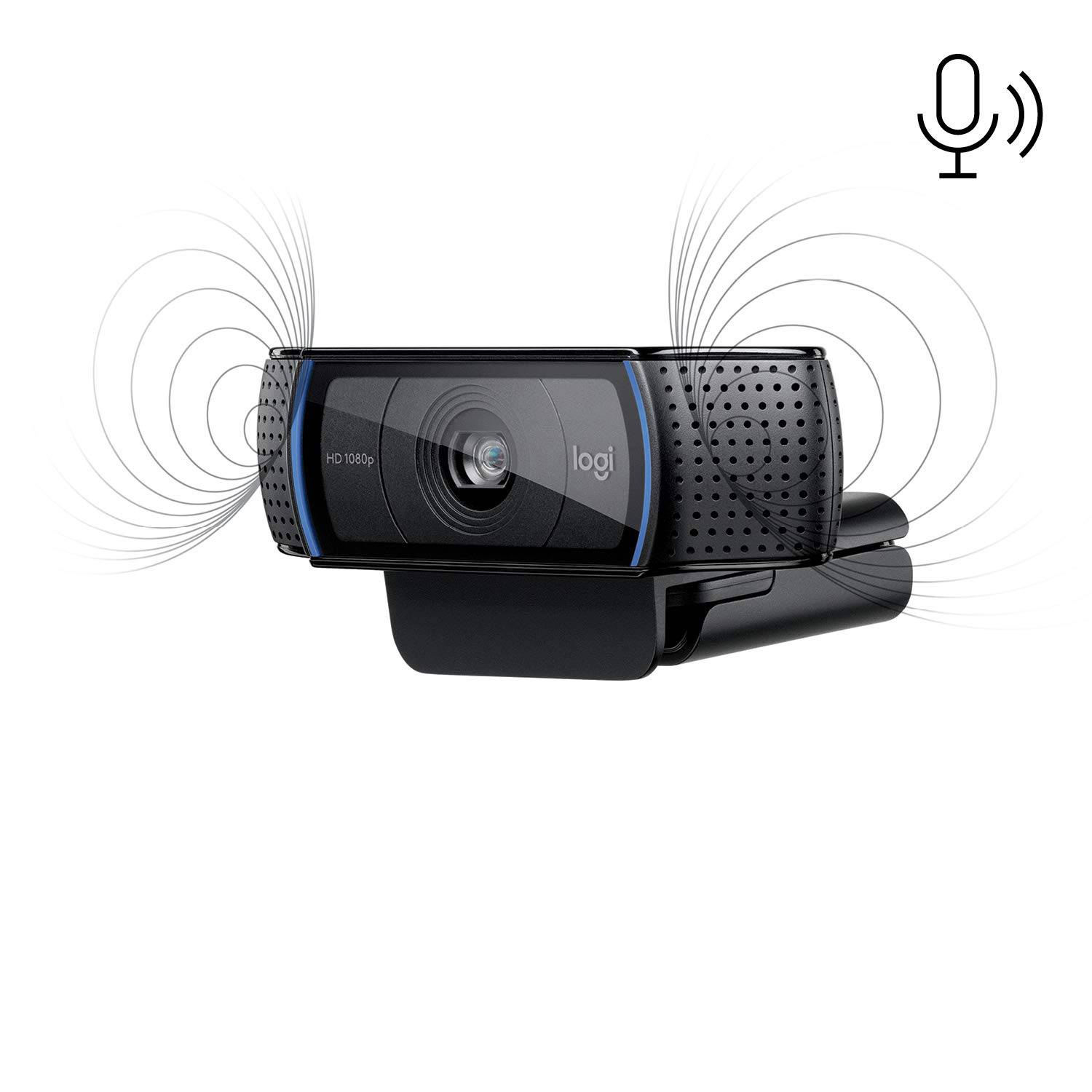 Logitech 960-001055 webcam 3 MP 1920 x 1080 Pixels USB Zwart
