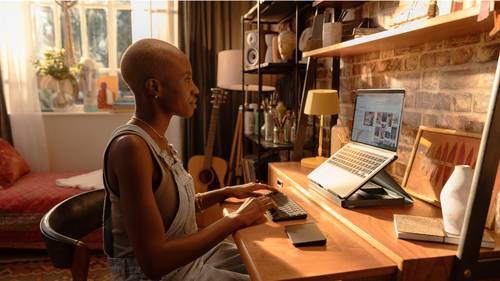 Logitech Casa QWERTY Brits Engels Bluetooth Grijs