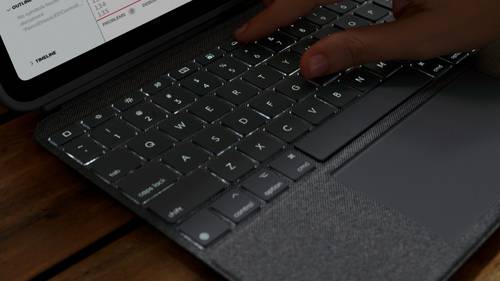 Logitech 920-011436 toetsenbord voor mobiel apparaat AZERTY Frans Smart Connector Grijs