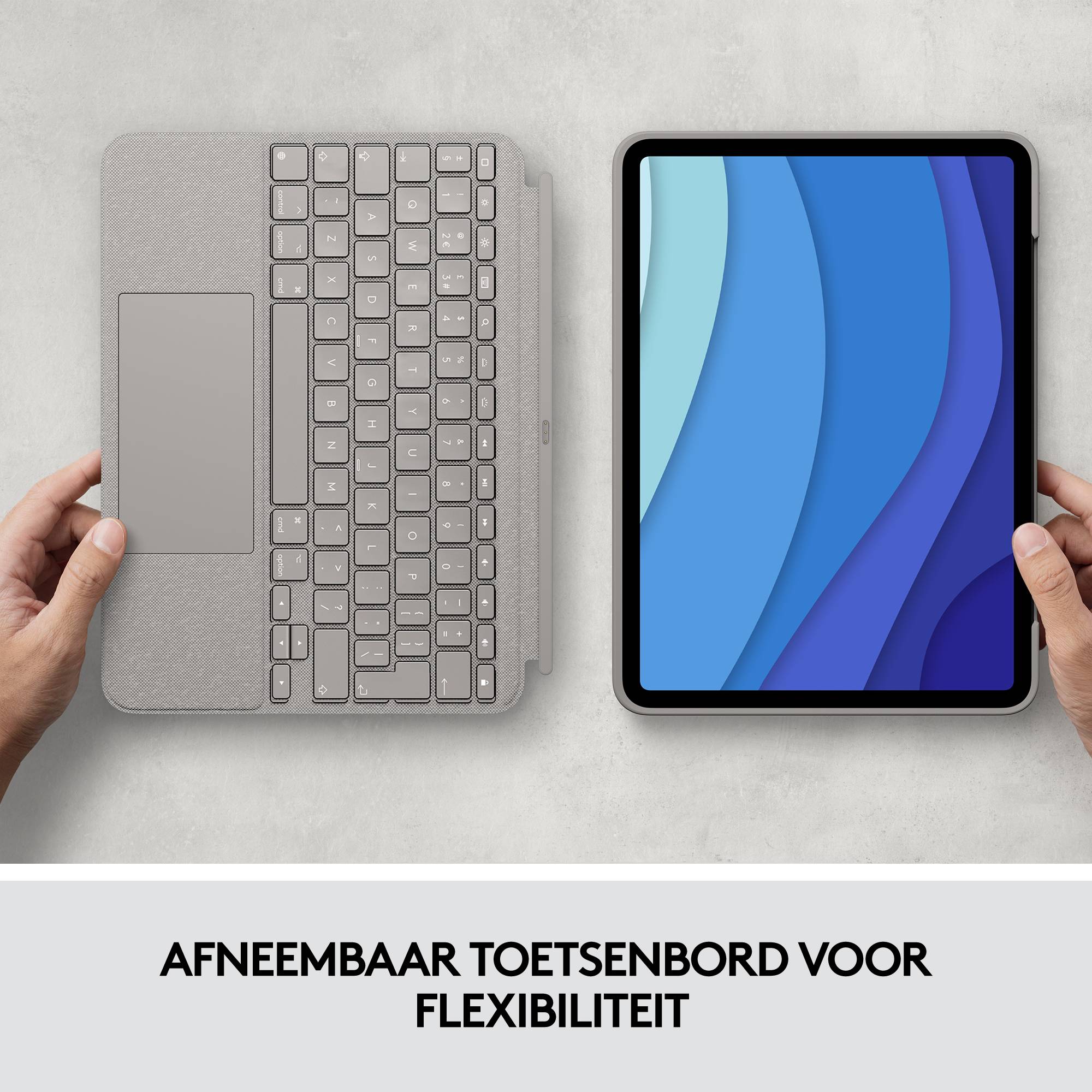 Logitech Combo Touch for iPad Pro 11-inch (1st, 2nd, and 3rd generation) AZERTY