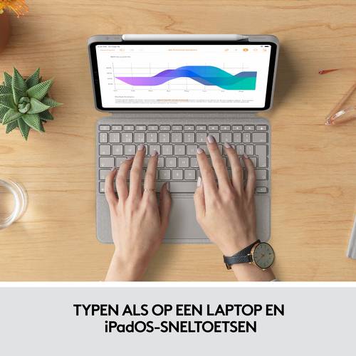 Logitech Combo Touch for iPad Pro 11-inch (1st, 2nd, and 3rd generation) AZERTY