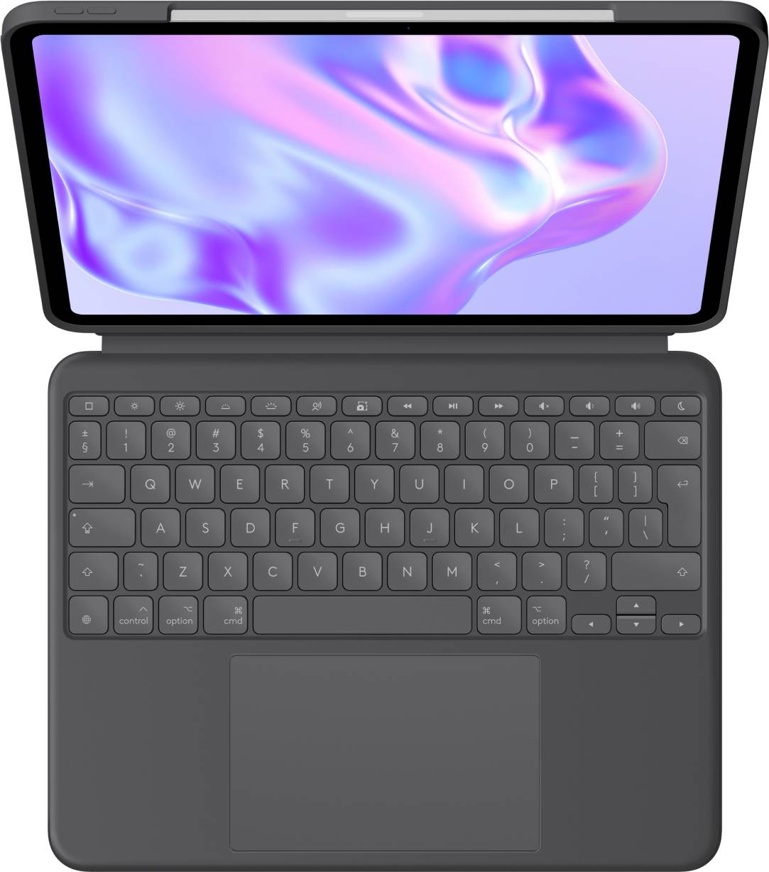 Logitech Combo Touch QWERTY US International Smart Connector Grafiet