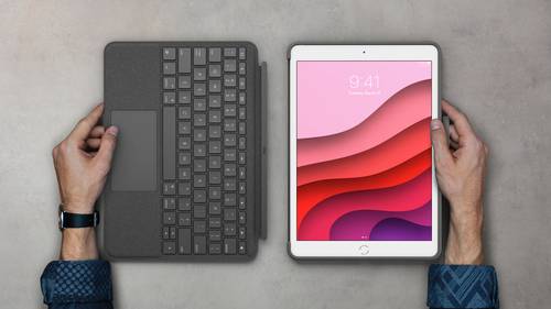 Logitech 920-009609 toetsenbord voor mobiel apparaat QWERTZ Zwitsers Smart Connector Grafiet