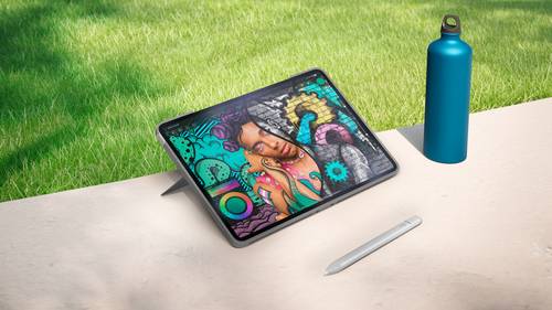 Logitech Combo Touch QWERTZ Duits Smart Connector Grijs