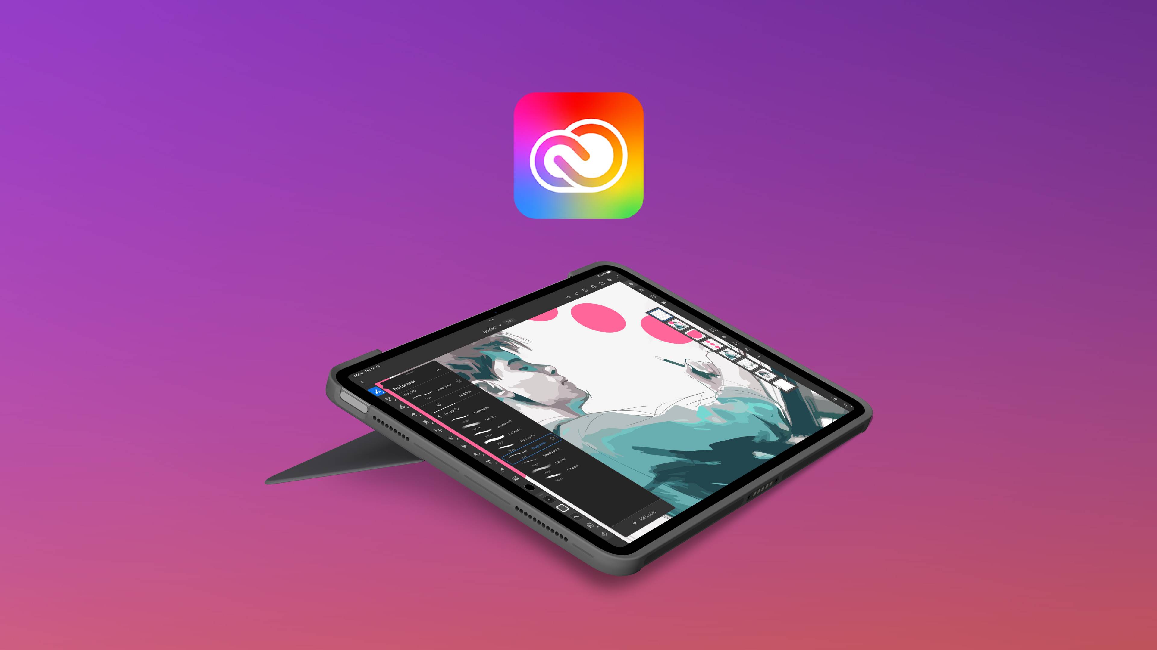 Logitech Combo Touch QWERTZ Duits Smart Connector Grijs