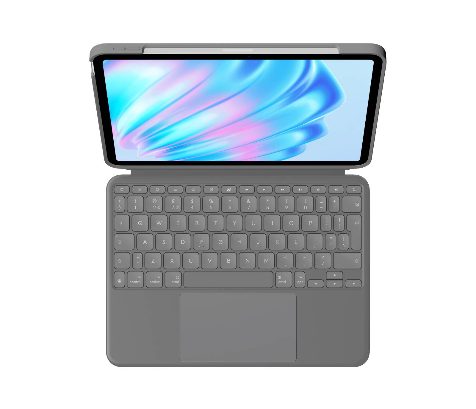 Logitech Combo Touch QWERTY Brits Engels Smart Connector Grijs