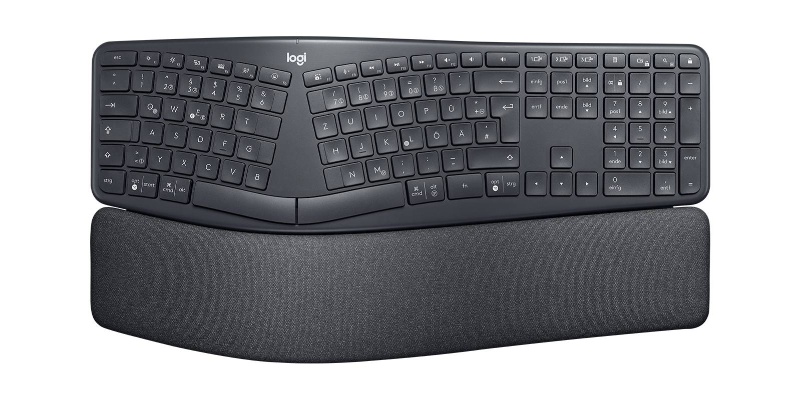 Logitech 920-010345 toetsenbord Kantoor Bluetooth QWERTZ Duits Grafiet