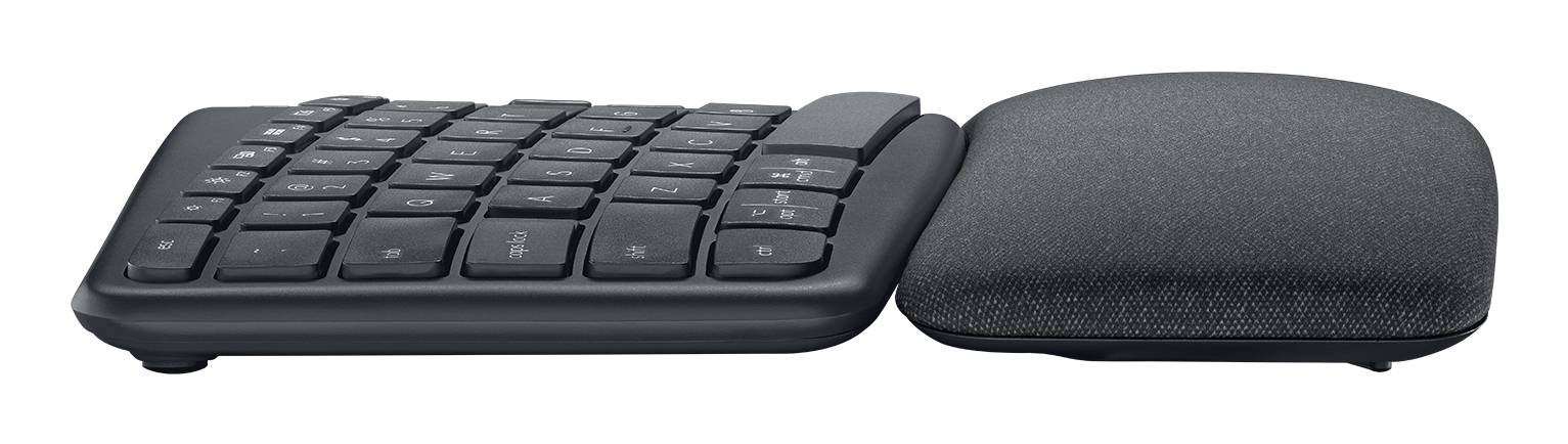 Logitech ERGO K860 toetsenbord Kantoor Bluetooth QWERTY US International Grafiet
