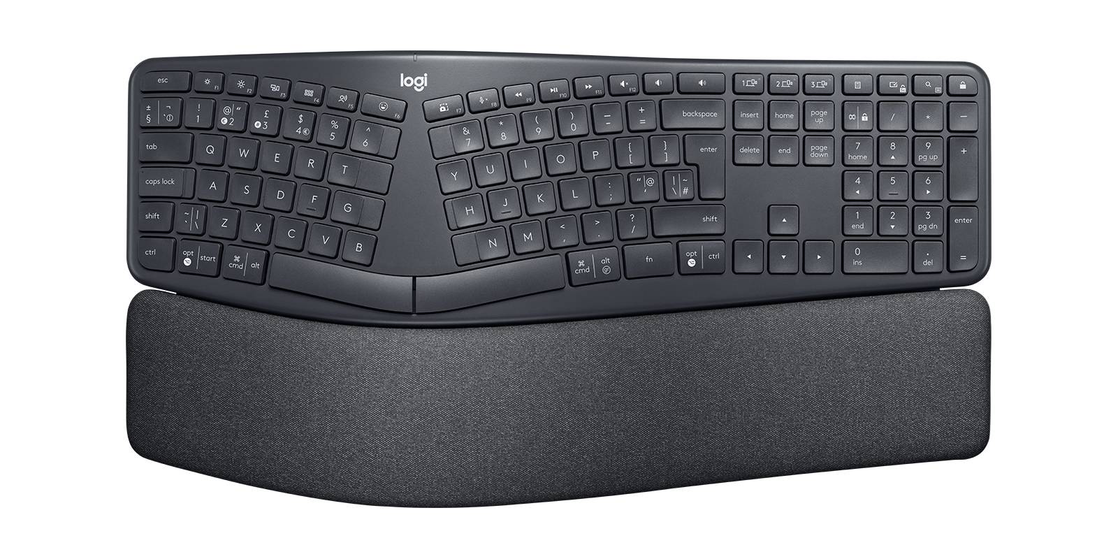 Logitech 920-010351 toetsenbord Kantoor Bluetooth QWERTY Brits Engels Grafiet