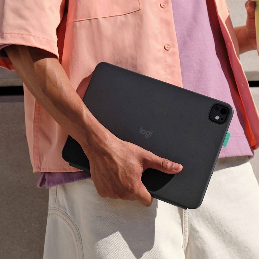 Logitech Flip Folio QWERTY US International Bluetooth Grafiet