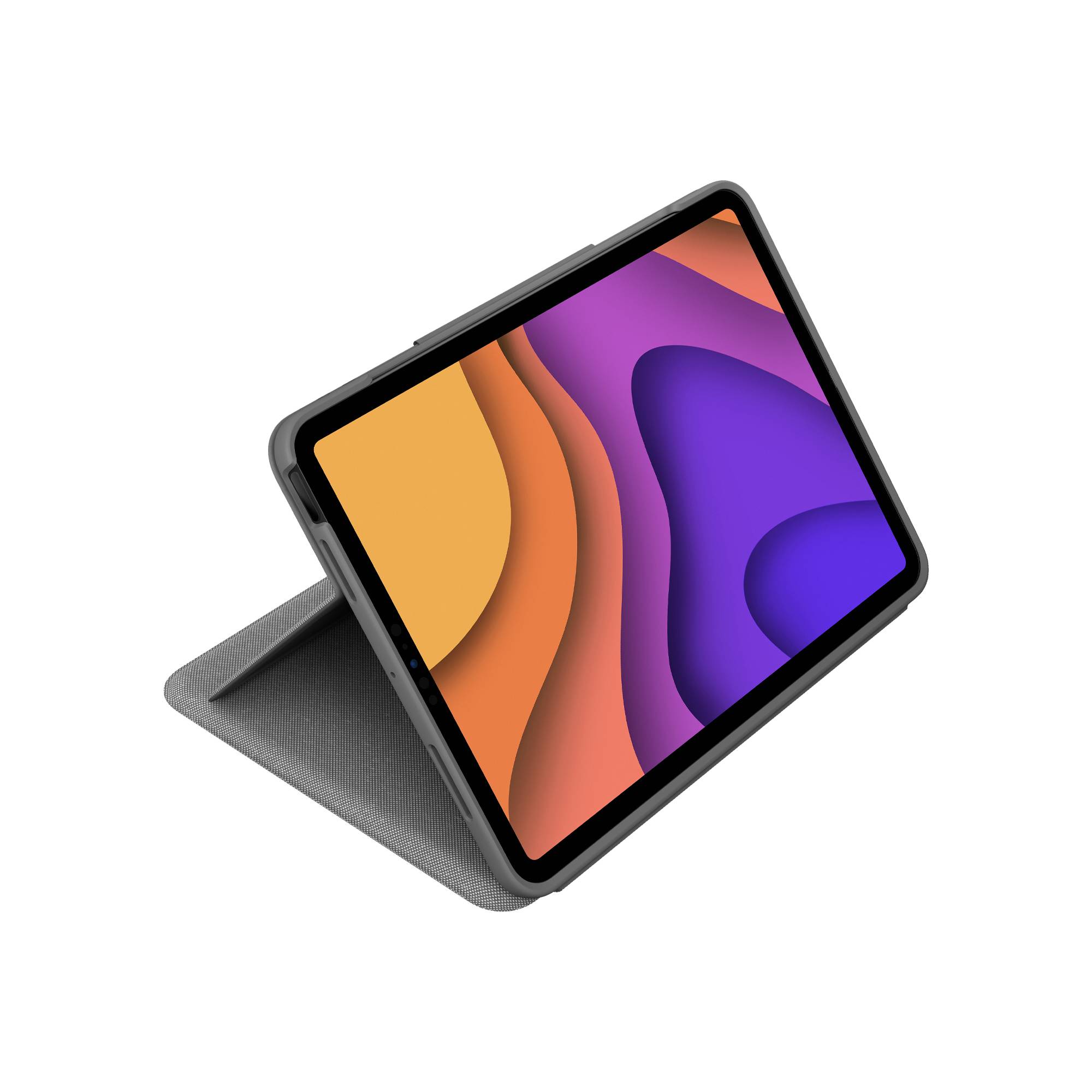 Logitech Folio Touch QWERTZ Duits Smart Connector Grijs