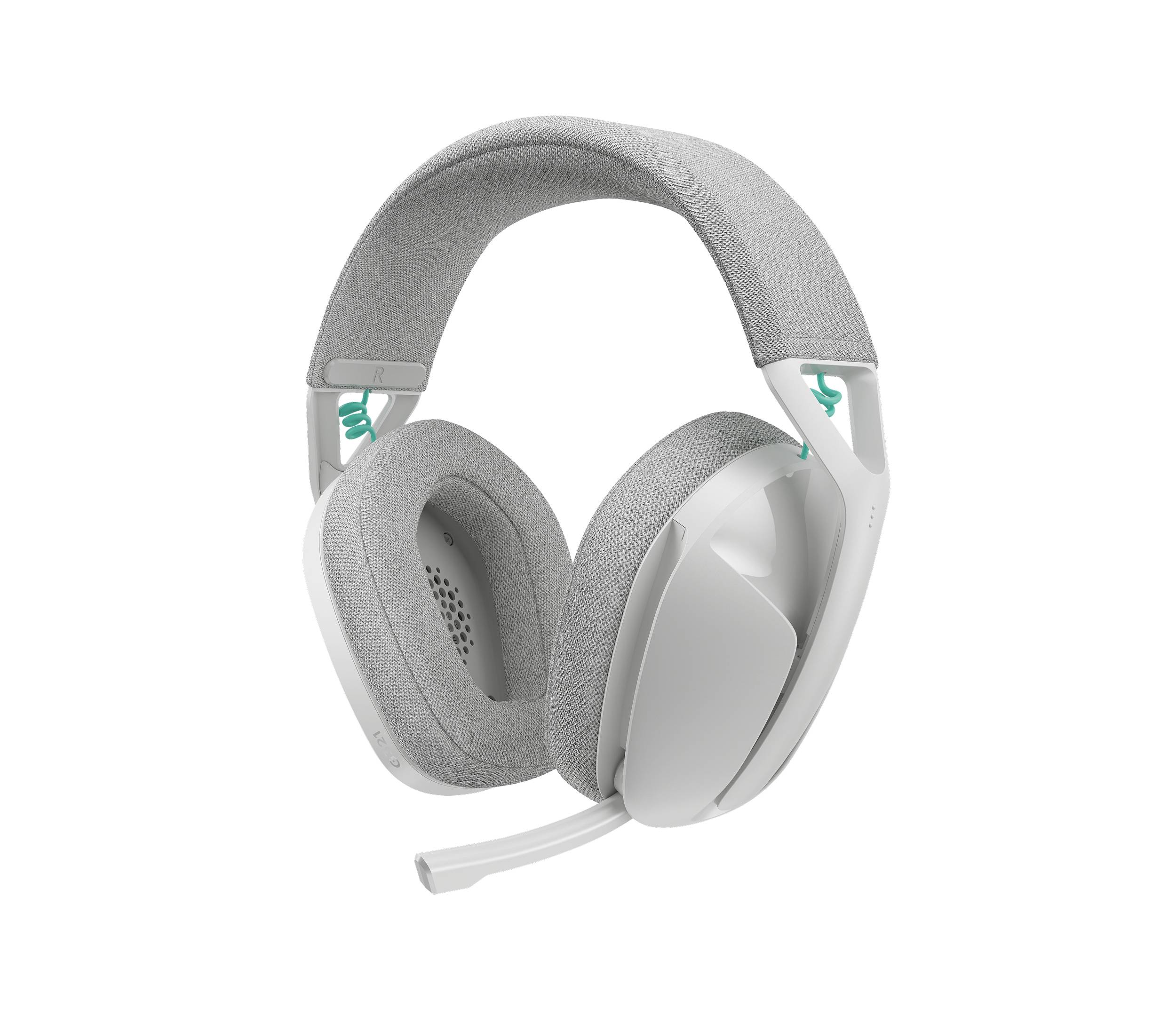 Logitech G G321 LIGHTSPEED Headset Draadloos Hoofdband Gamen USB Type-C Bluetooth Wit