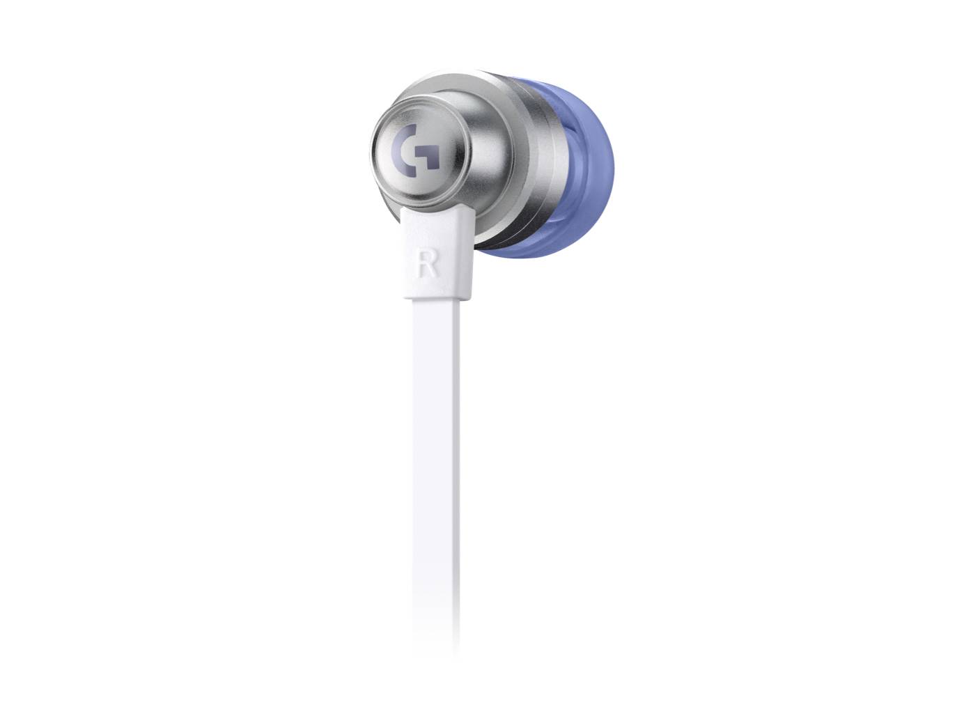 Logitech G 981-000930 hoofdtelefoon/headset Bedraad In-ear Gamen Wit