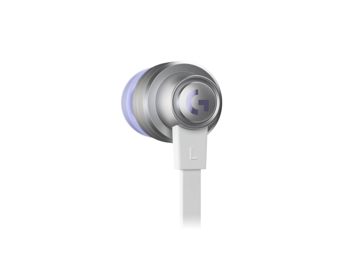 Logitech G 981-000930 hoofdtelefoon/headset Bedraad In-ear Gamen Wit
