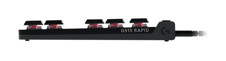 Logitech G G515 RAPID TKL toetsenbord Gamen USB QWERTZ Duits Zwart