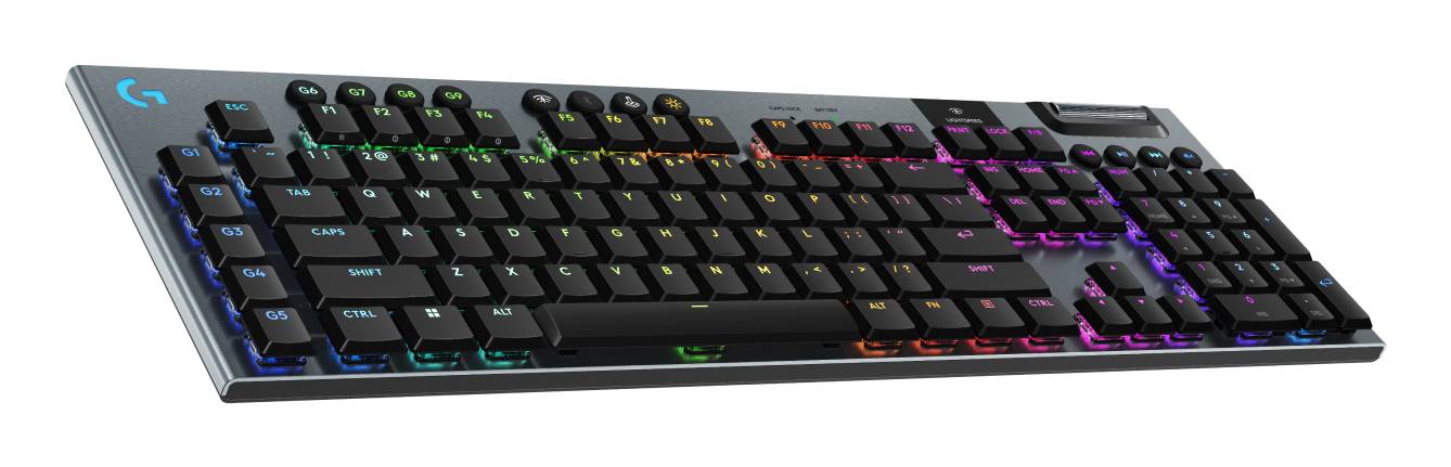 Logitech G G915 X Lightspeed toetsenbord Gamen USB + RF Wireless + Bluetooth QWERTY US International Wit