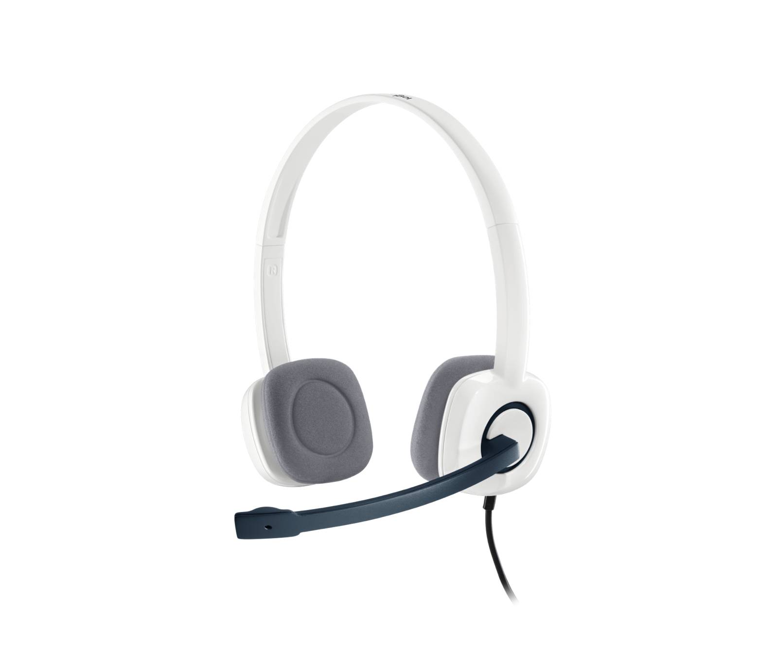 Logitech 981-000350 hoofdtelefoon/headset Bedraad Hoofdband Kantoor/callcenter Wit