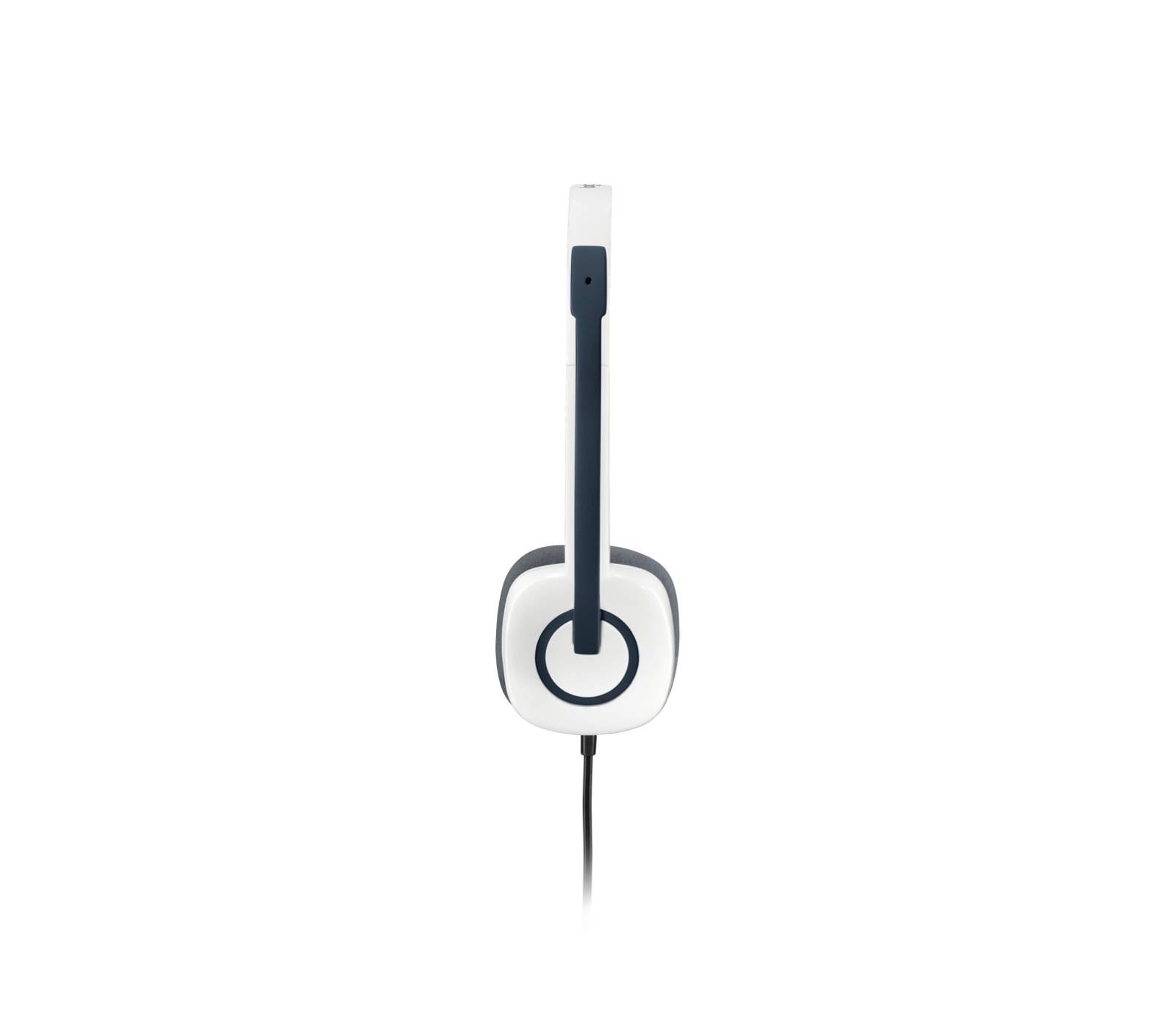Logitech 981-000350 hoofdtelefoon/headset Bedraad Hoofdband Kantoor/callcenter Wit