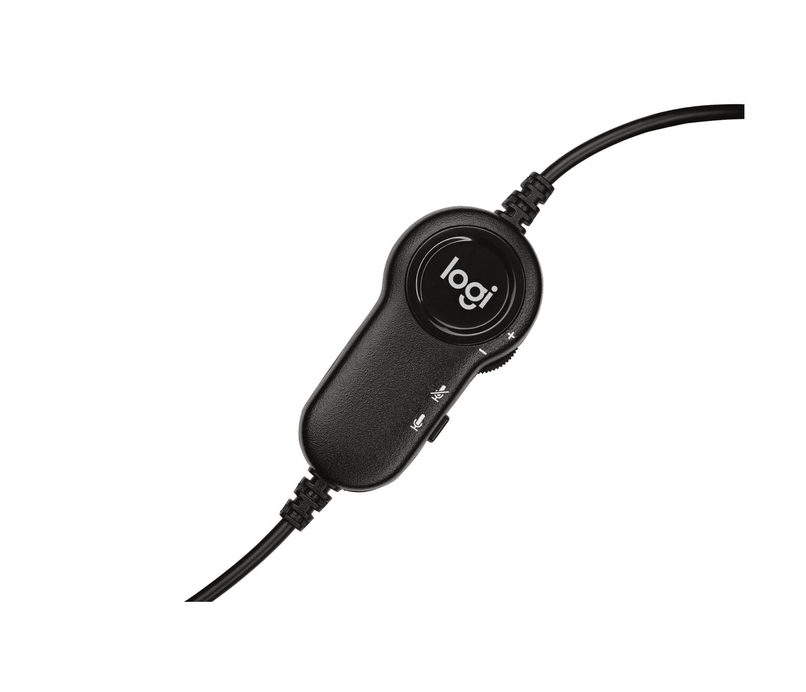 Logitech 981-000350 hoofdtelefoon/headset Bedraad Hoofdband Kantoor/callcenter Wit