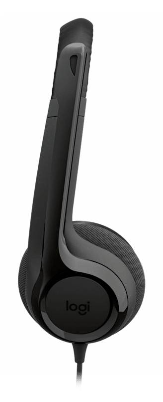 Logitech H390 USB Headset Bedraad Hoofdband Oproepen/muziek USB Type-C Zwart