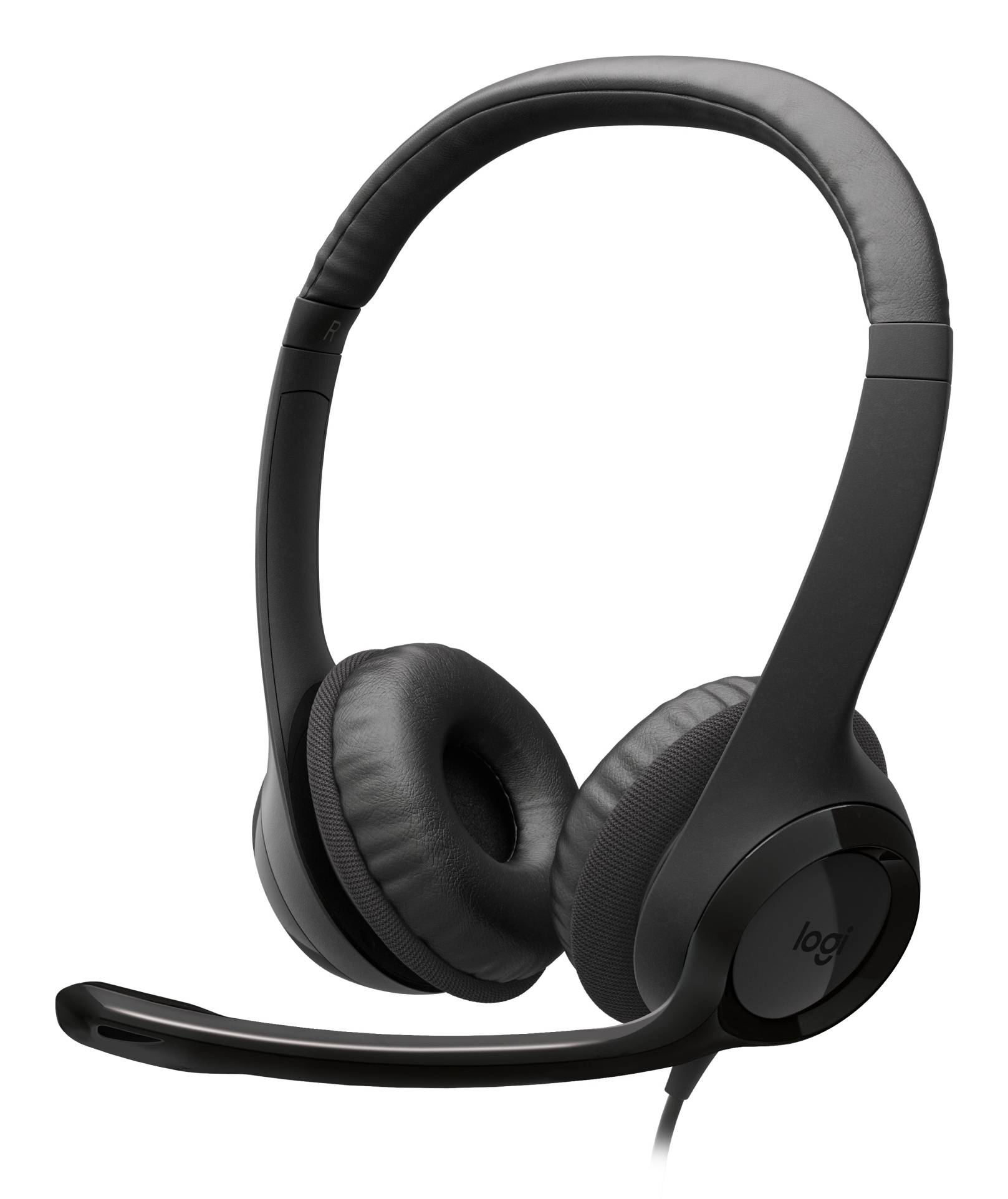 Logitech H390 USB Headset Bedraad Hoofdband Oproepen/muziek USB Type-C Zwart