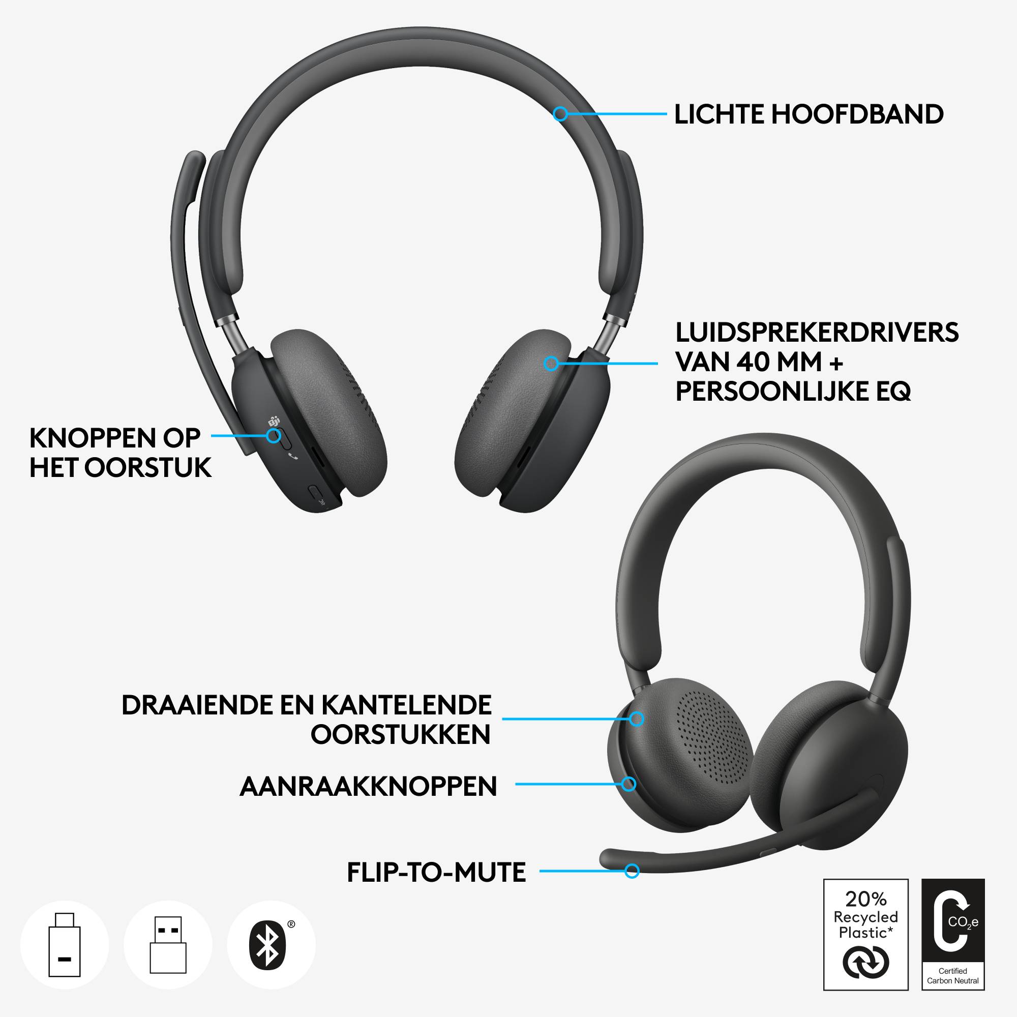 Logitech Zone Wireless 2 UC