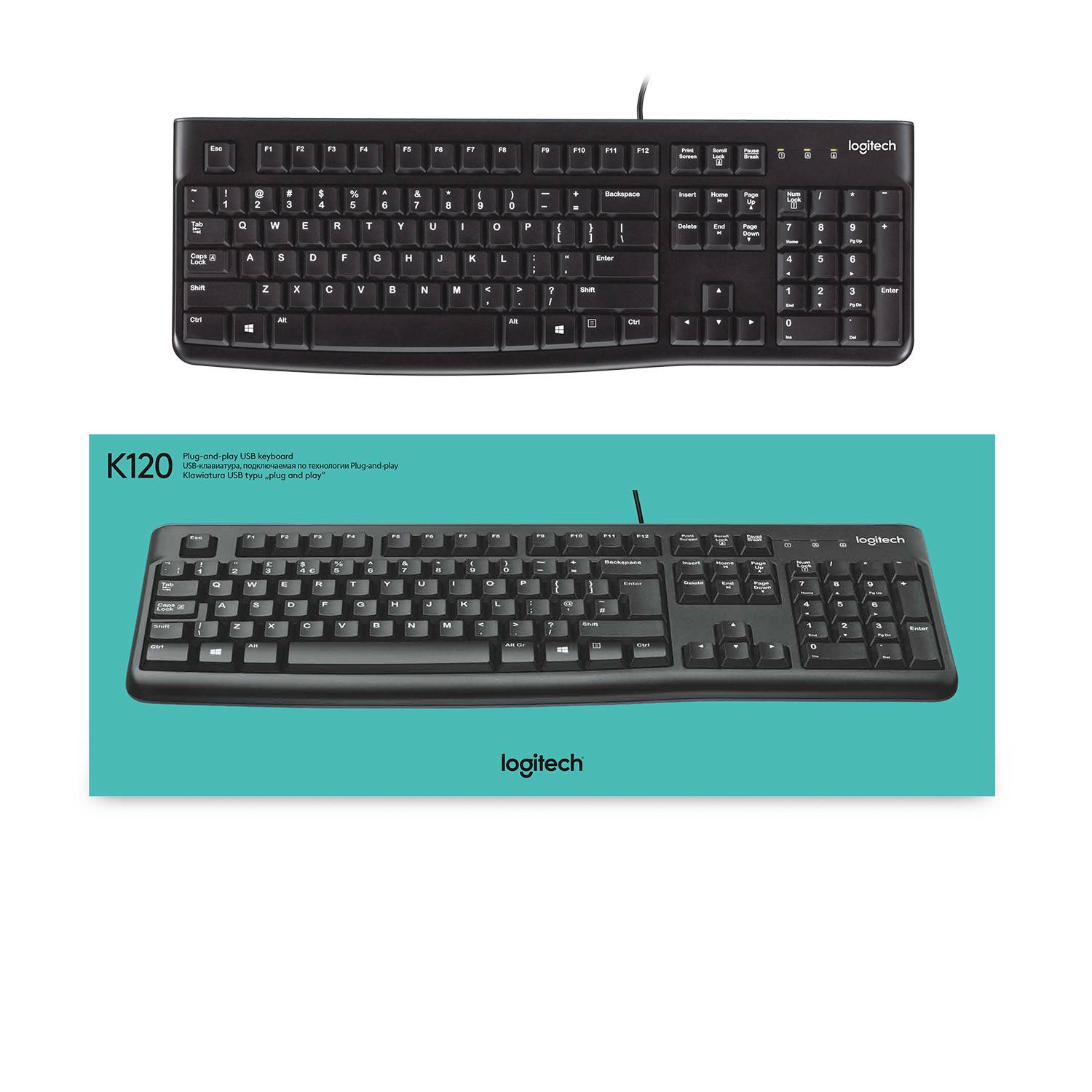 Logitech K120