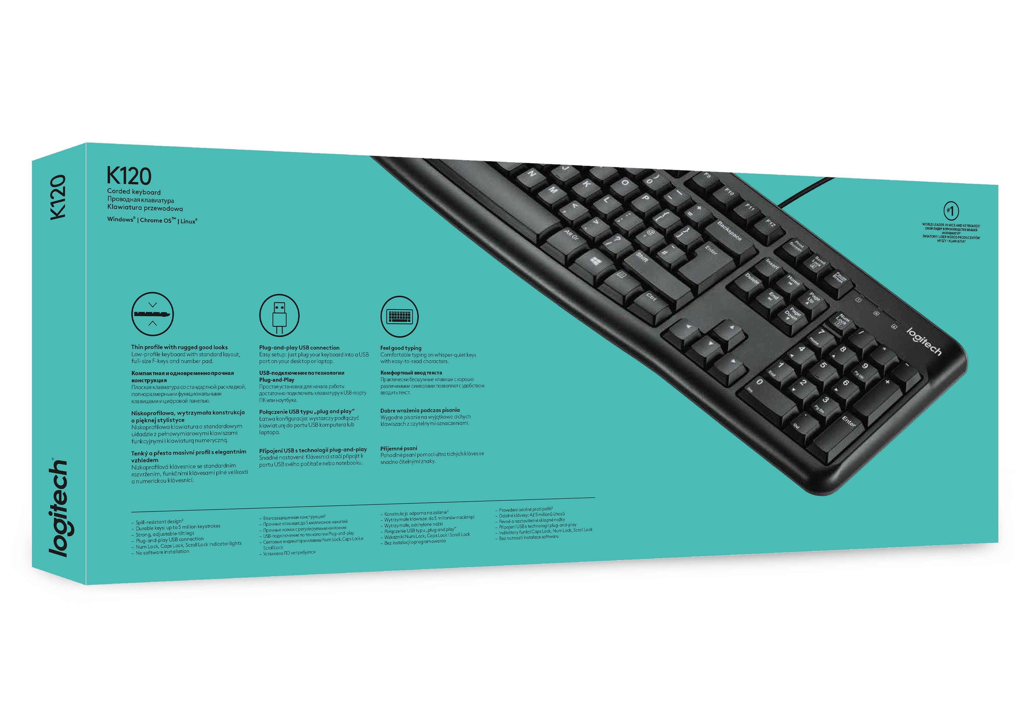 Logitech K120