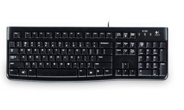 Logitech Keyboard K120 for Business toetsenbord USB QWERTZ Duits Zwart