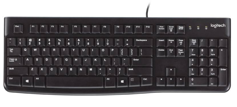 Logitech Keyboard K120 for Business toetsenbord Universeel USB QWERTY Spaans Zwart