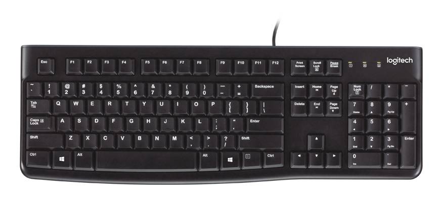 Logitech Keyboard K120 for Business toetsenbord Universeel USB Slovaaks Zwart