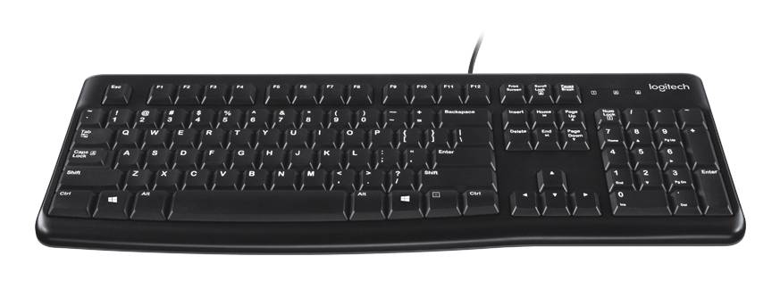 Logitech Keyboard K120 for Business toetsenbord Universeel USB Slovaaks Zwart