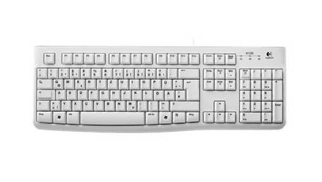 Logitech Keyboard K120 for Business toetsenbord Kantoor USB QWERTZ Duits Wit