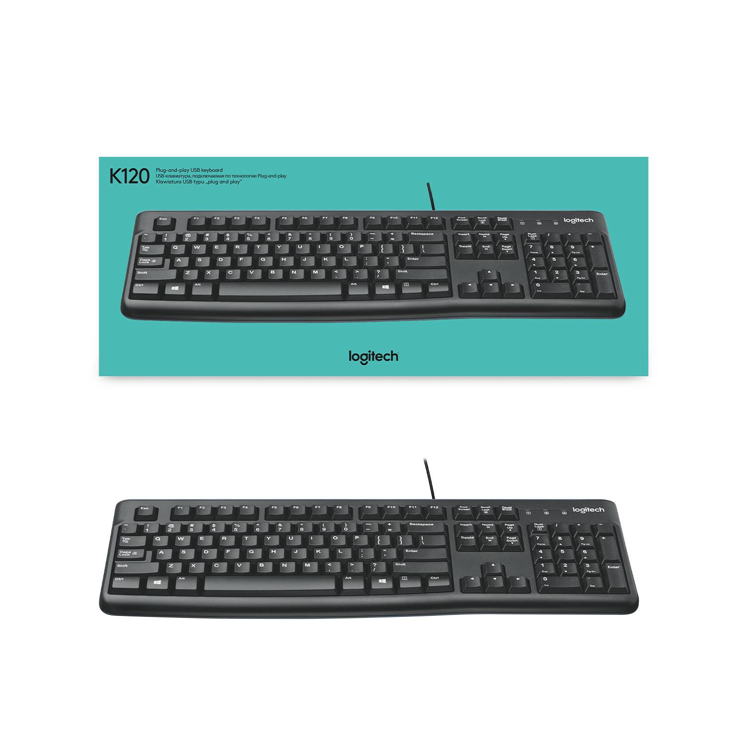 Logitech K120