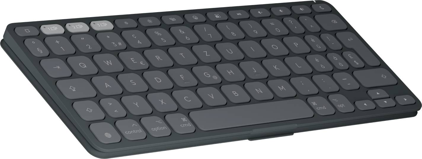Logitech 920-013008 toetsenbord voor mobiel apparaat QWERTZ Zwitsers Bluetooth Grafiet