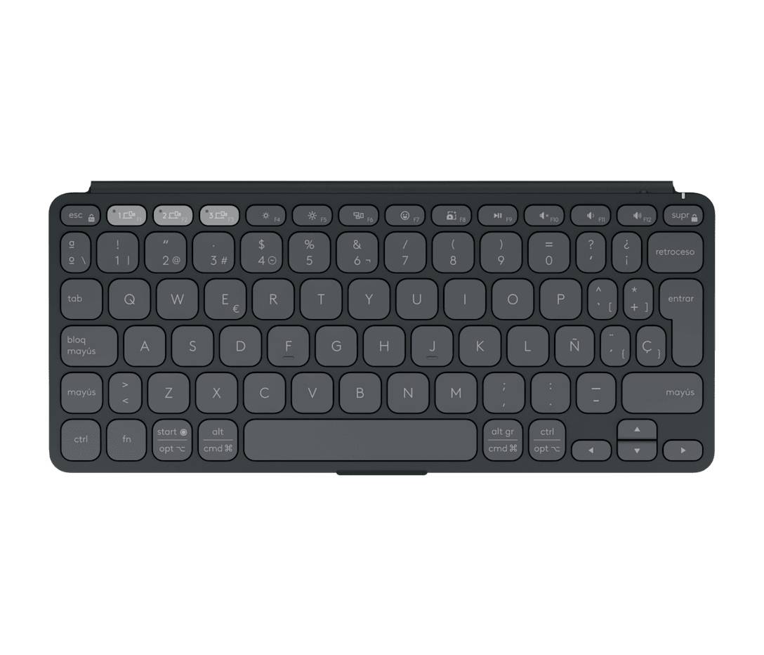Logitech Keys-To-Go 2 QWERTZ Duits Bluetooth Grafiet