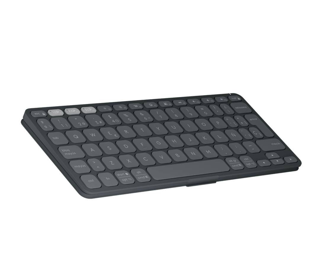 Logitech Keys-To-Go 2 QWERTZ Duits Bluetooth Grafiet