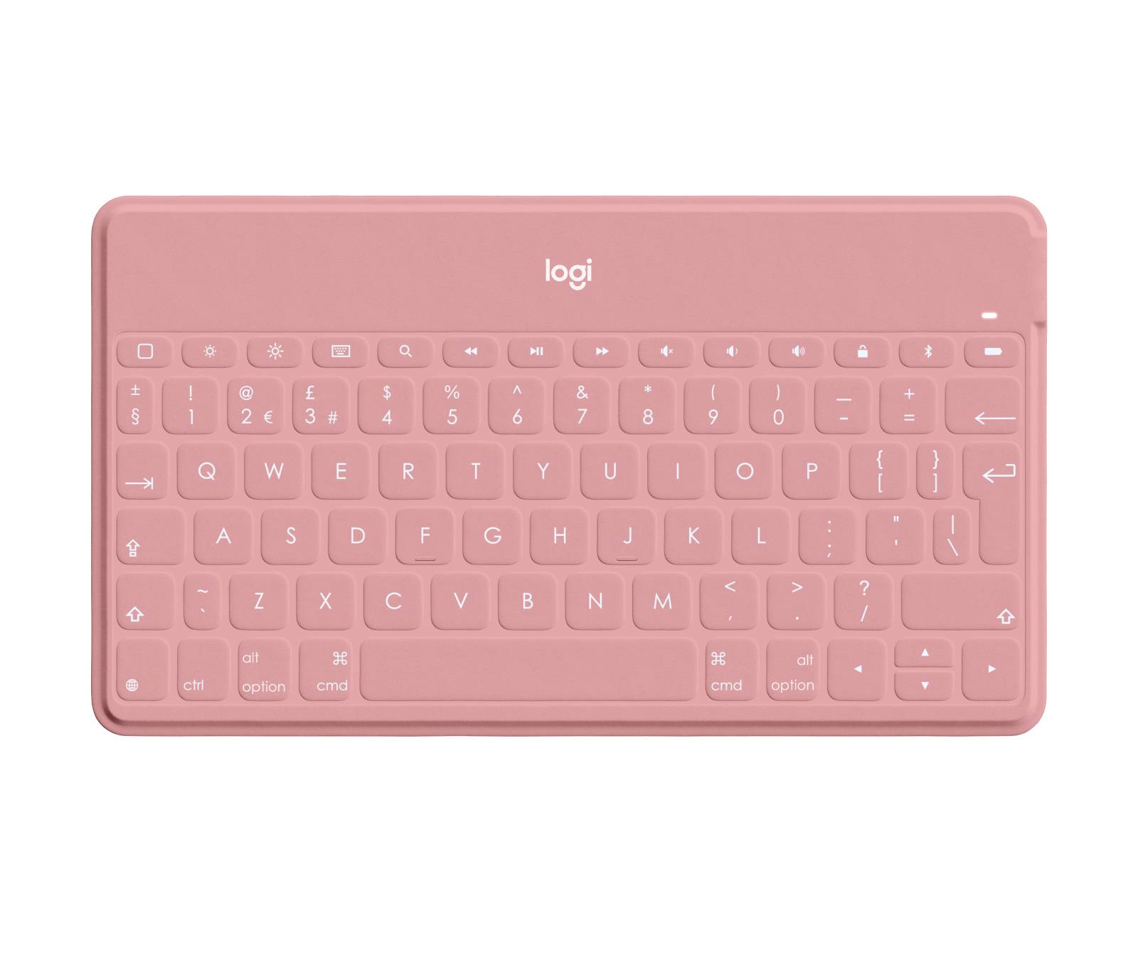 Logitech 920-010059 toetsenbord voor mobiel apparaat QWERTY Brits Engels Bluetooth Wit