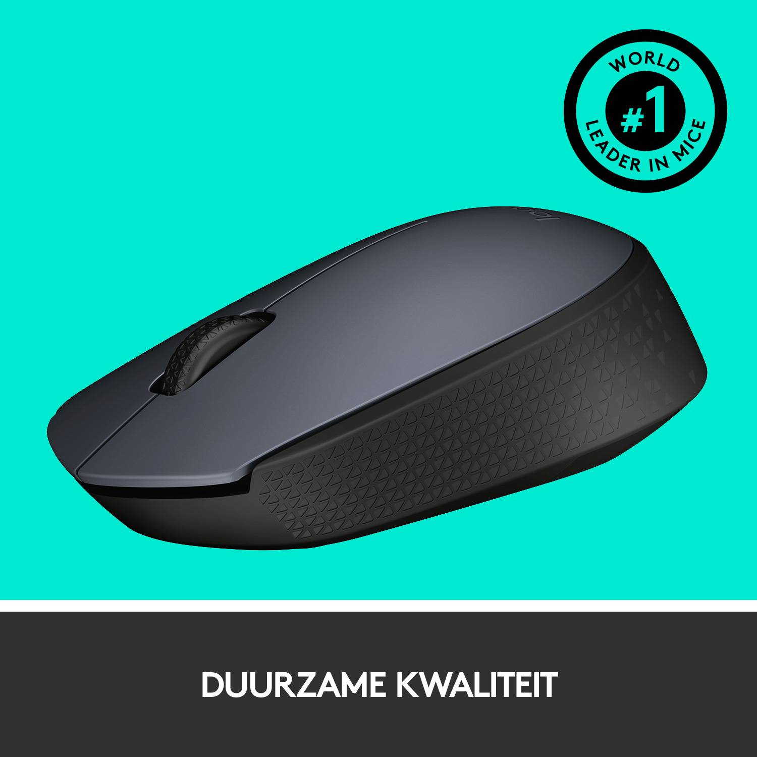 Logitech M170 Grey-K muis Kantoor Ambidextrous RF Draadloos Optisch 1000 DPI