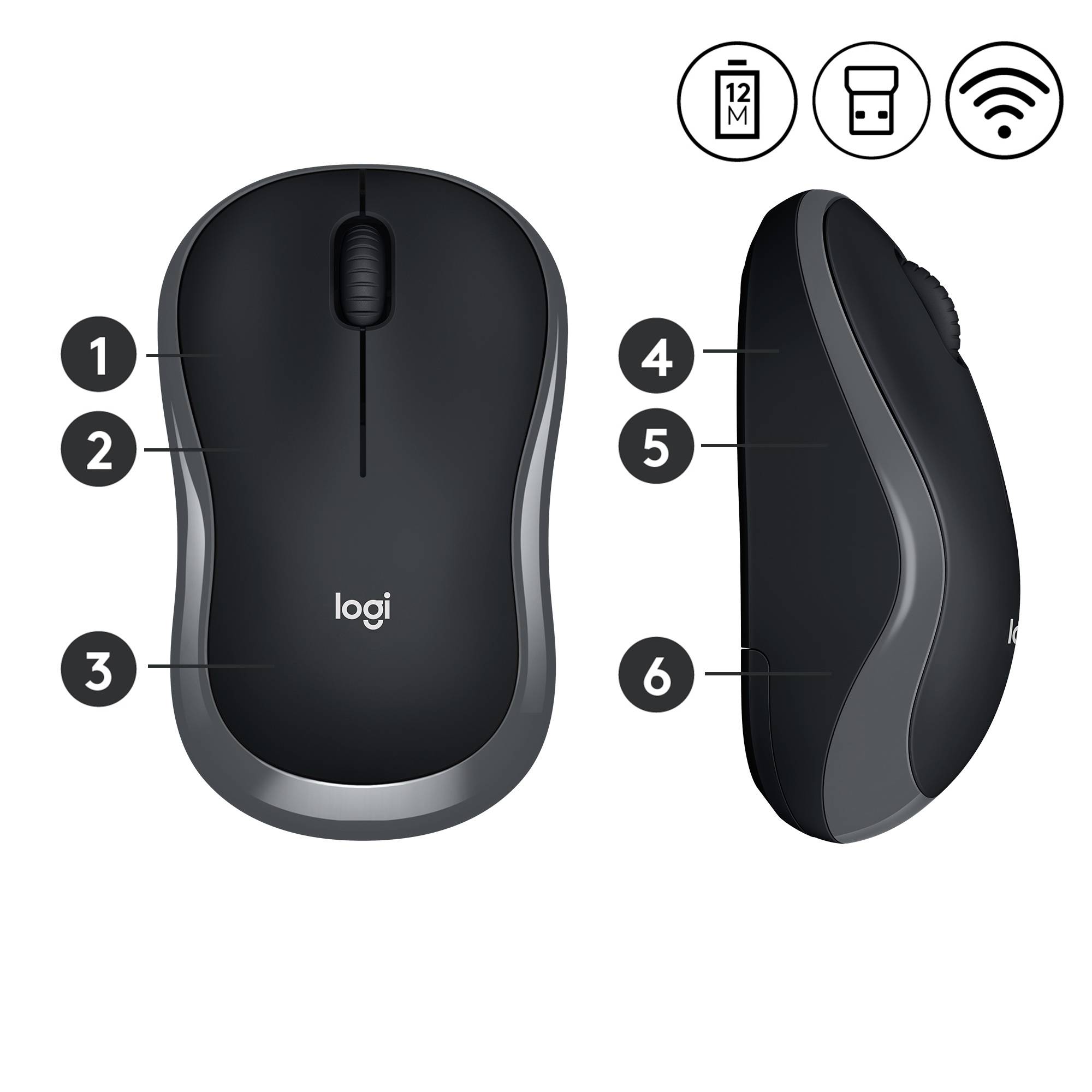 Logitech M185