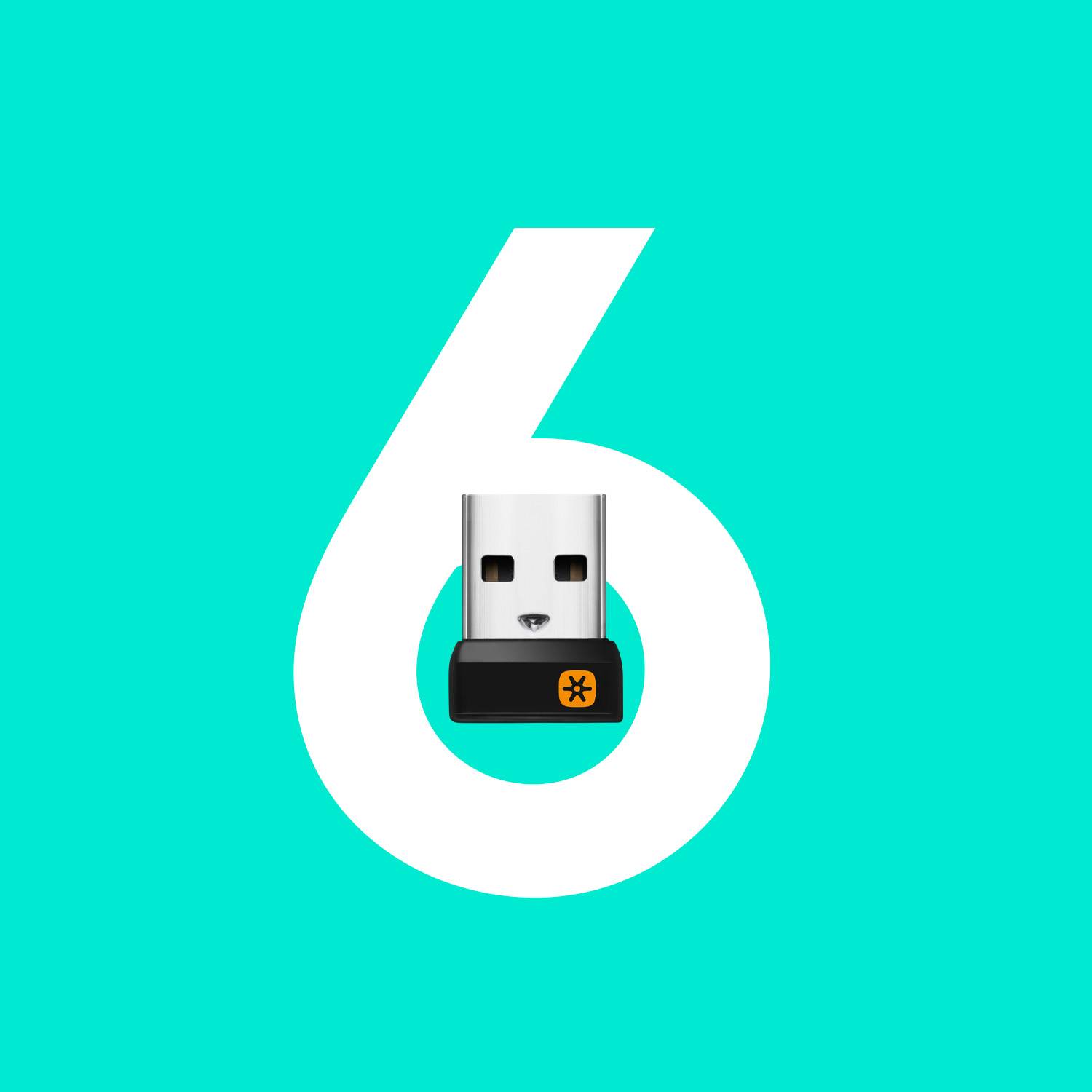 Logitech Customizable Mouse M705 muis Kantoor Rechtshandig RF Draadloos Optisch 1000 DPI