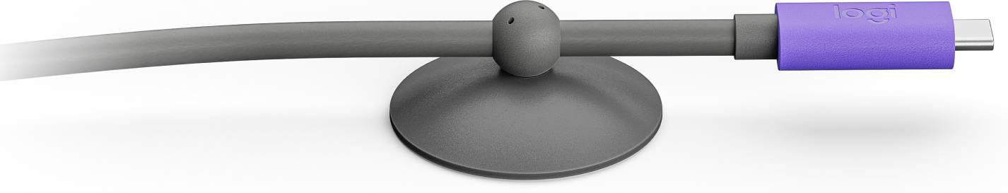 Logitech 952-000195 USB-kabel USB 3.2 Gen 2 (3.1 Gen 2) 5 m USB C Grafiet, Violet