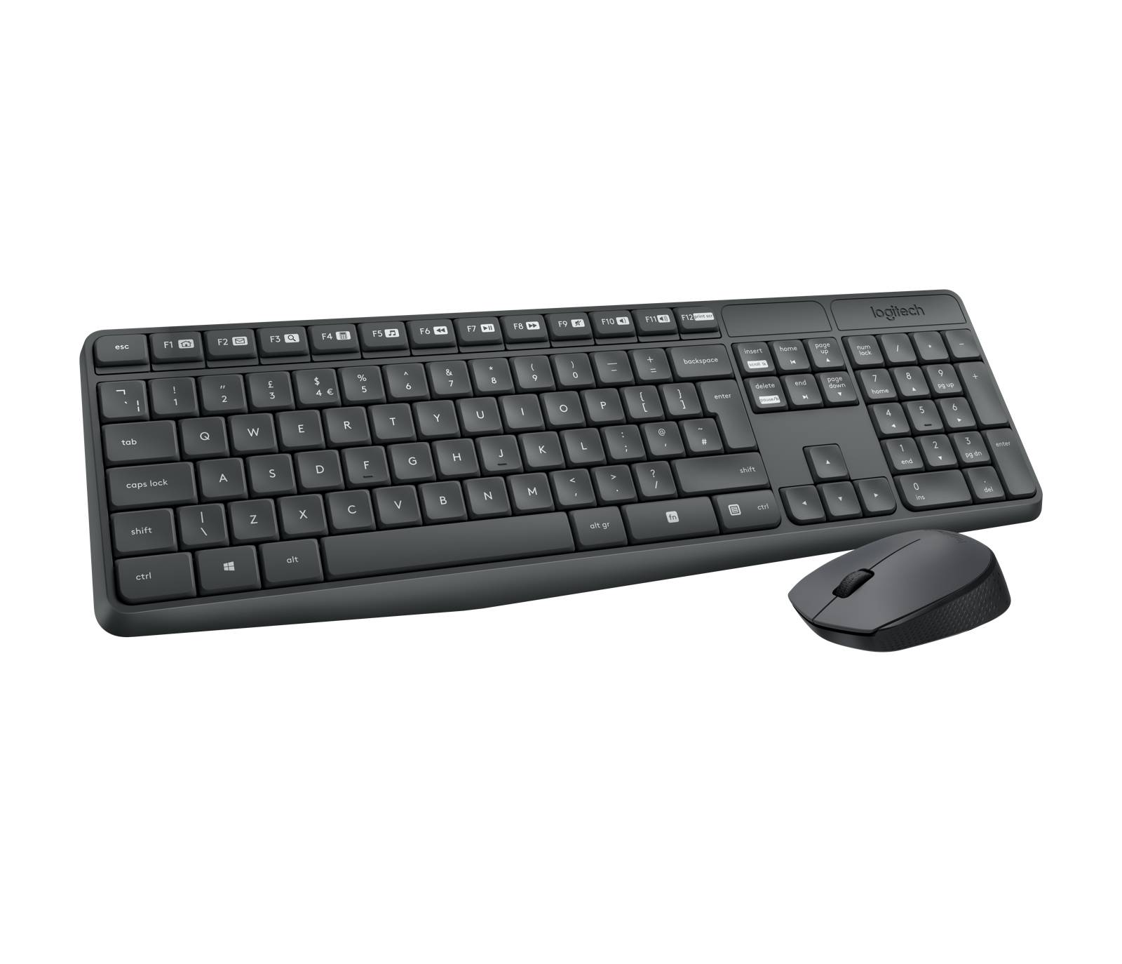 Logitech MK235 QWERTY Noors