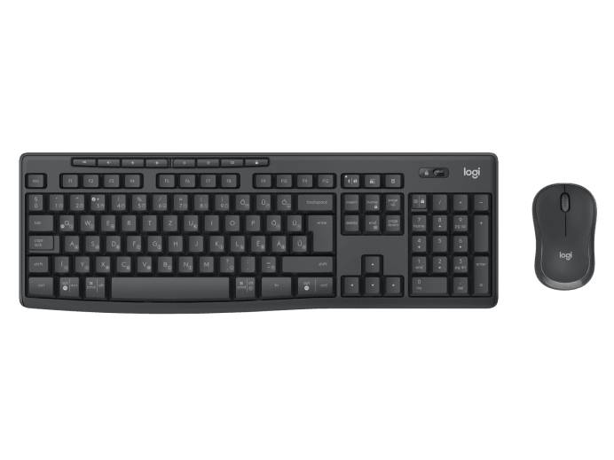 Logitech MK370 Combo for Business toetsenbord Inclusief muis Kantoor RF-draadloos + Bluetooth QWERTY Portugees Grafiet